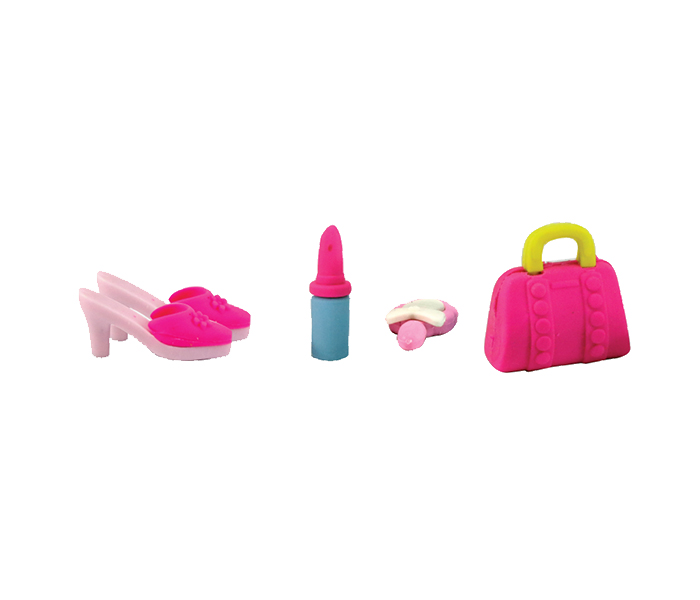 Smily Kiddos SK12002006 Fancy Makeup Eraser Set - Pink - Zoom Image 6