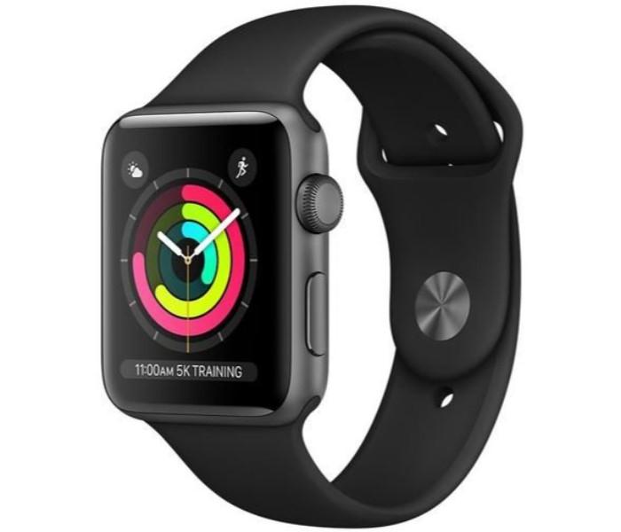 Apple Watch MQL12 Series 3 - 42mm Aluminum Case with Sport Band, Grey - Zoom Image 1