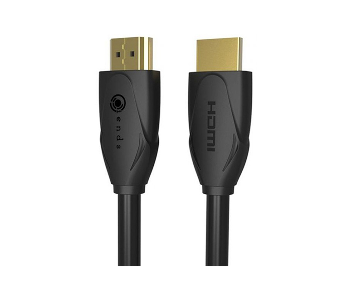 iends IE-CA5182 5 Meter HDMI Round Cable - Black - Zoom Image 3