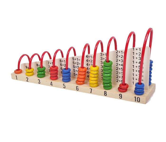 Taqdeer 204-028 Wooden Baby Educational Abacus Frame Toy - Zoom Image 1