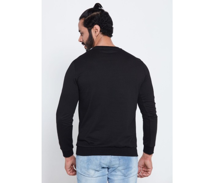 Petro OU10042 Striped Long Sleeve T- Shirt M-Black - Zoom Image 2