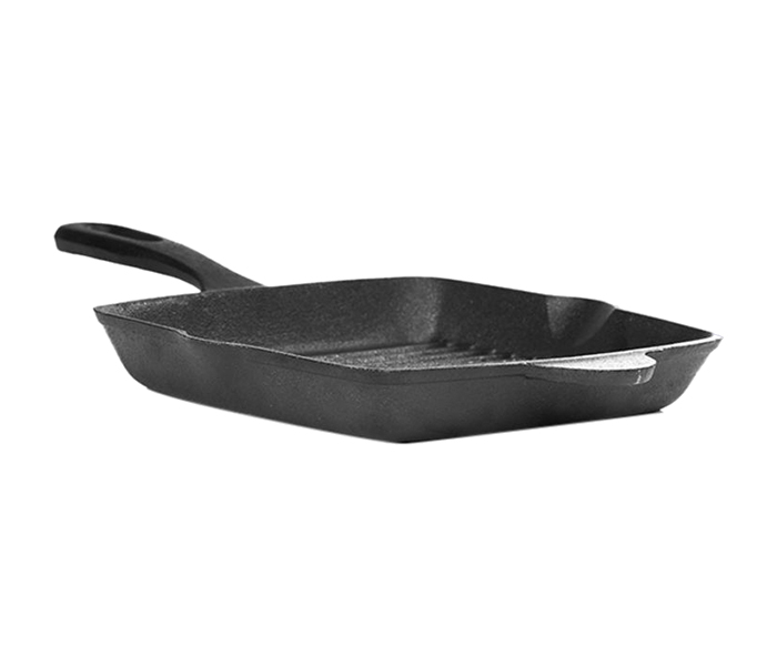 Royalford RFU9056 Cast Iron Grill Pan - 24cm, Black - Zoom Image 1