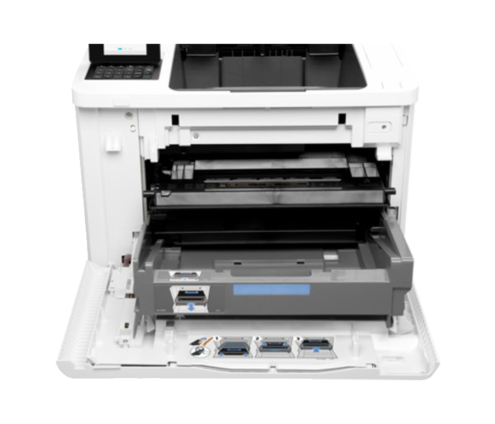 HP M608N LaserJet Enterprise Laser Printer - White - Zoom Image 2