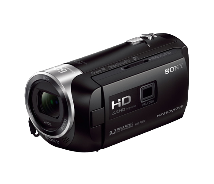 Sony HDRPJ410 HD Handycam with Built-In Projector - Black - Zoom Image 4