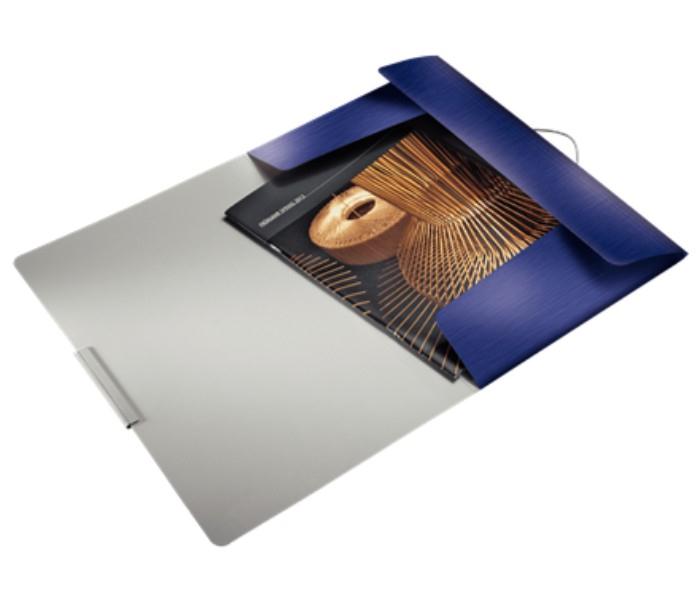 Leitz 3977-00-69 3-Flap Folder Titan Blue - Zoom Image 1