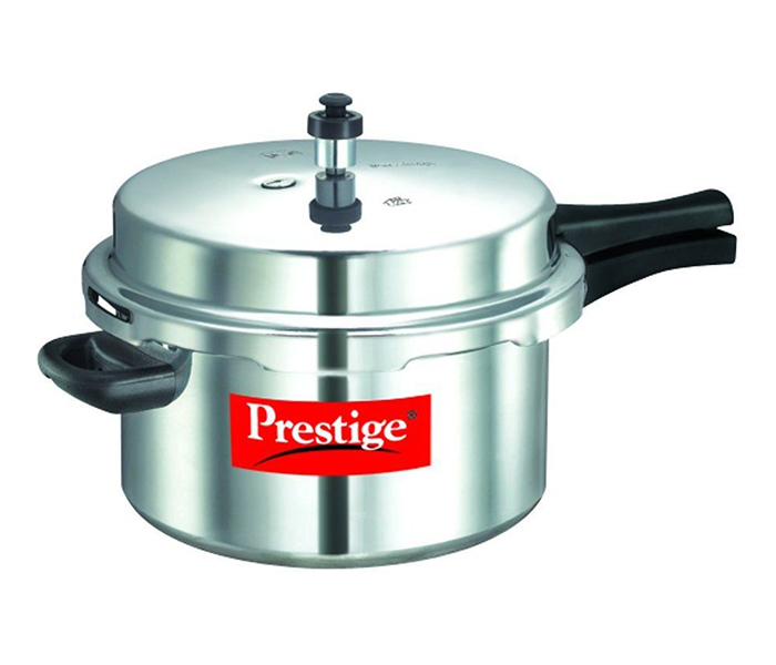 Prestige MPP28100 7.5 Litre Popular Aluminum Pressure Cooker - Silver - Zoom Image