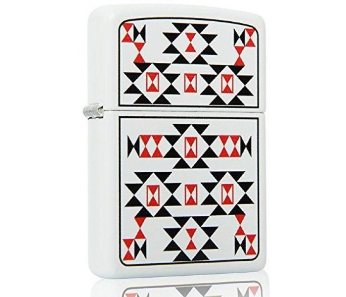 Zippo 29450 214 Seamless Abstract Lighter White - Zoom Image 2