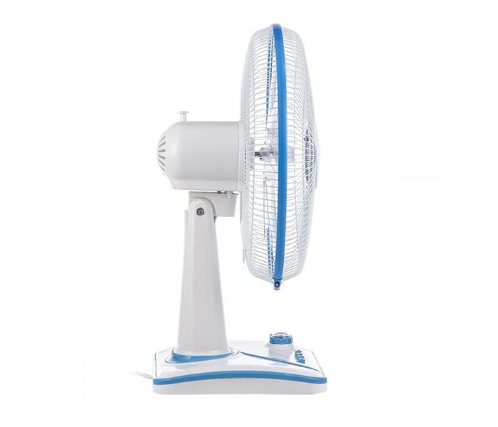 Geepas GF9490 16-inch 3 Speed Table Fan with Timer - Blue - Zoom Image 1