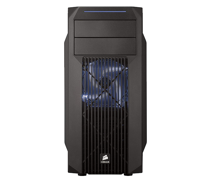 Corsair CC-9011057-WW Carbide Series SPEC-02 Blue LED Mid-Tower Gaming Case - Black - Zoom Image 2