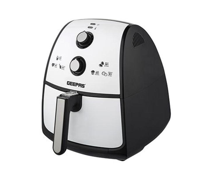 Geepas GAF6006 4 Litre Oil Free Air Fryer - Black and White - Zoom Image 1