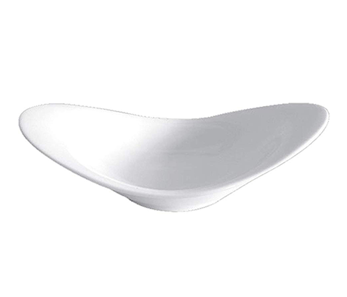 Royalford RF8432 9.75-inch Porcelain Serving Bowl - White - Zoom Image