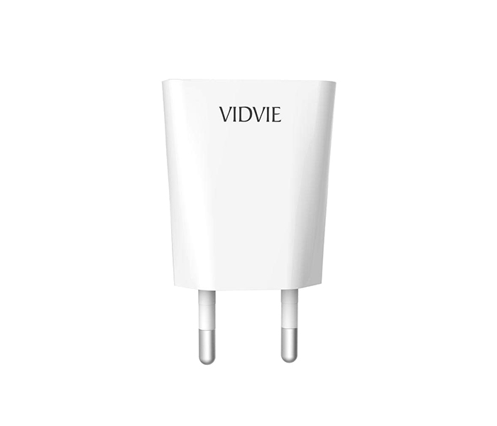 Vidvie PLM-209 1.2A 2 Pin Adapter with Micro Cable for Apple iPhone - White - Zoom Image 2