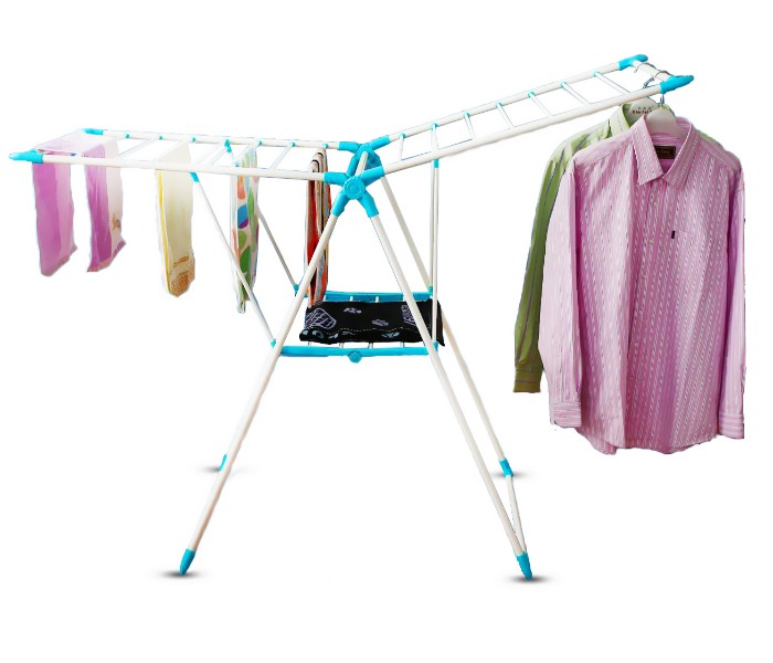 In-house CD-1230 Indoor And Outdoor Foldable Cloth Dryer Blue - Zoom Image 1