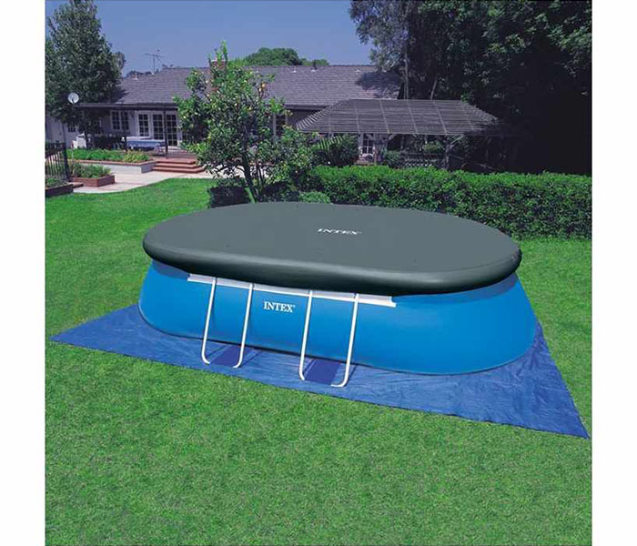 Intex ZX-26192 549 x 305 x 107CM Oval Frame Swimming Pool - Zoom Image 2