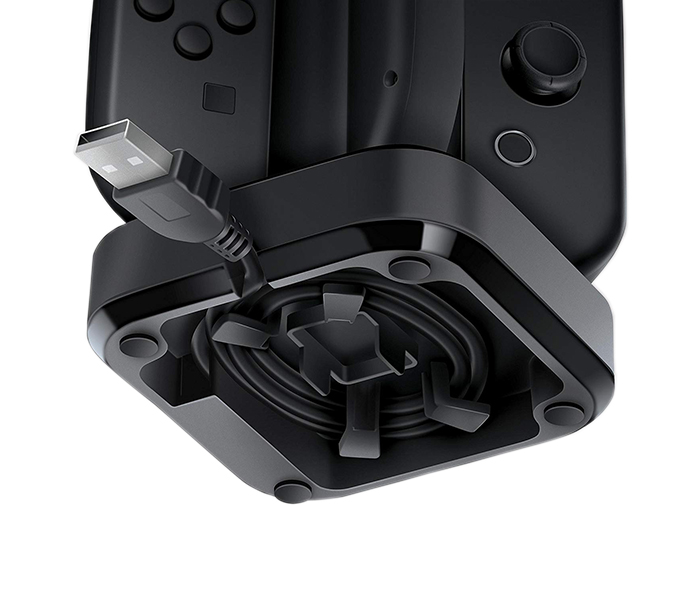 Bionk BNK-9019 Tetra Power Charging Dock for Joy Con Controllers - Black - Zoom Image 1