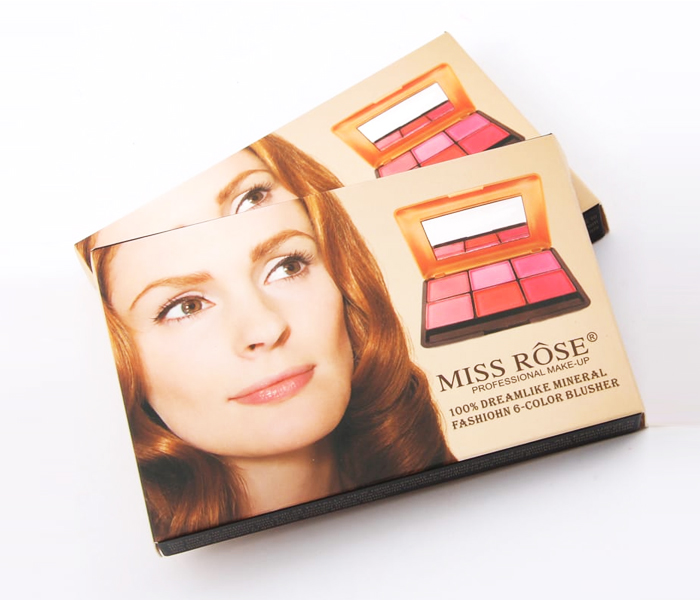 Miss Rose 7004-014Y Professional Make-Up 6-Colors Blusher 02 - Zoom Image 2