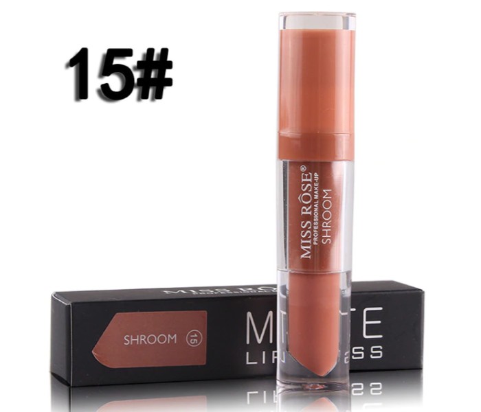 Miss Rose 7701-026M Longlasting Matte Lip Gloss 15 Shroom - Zoom Image