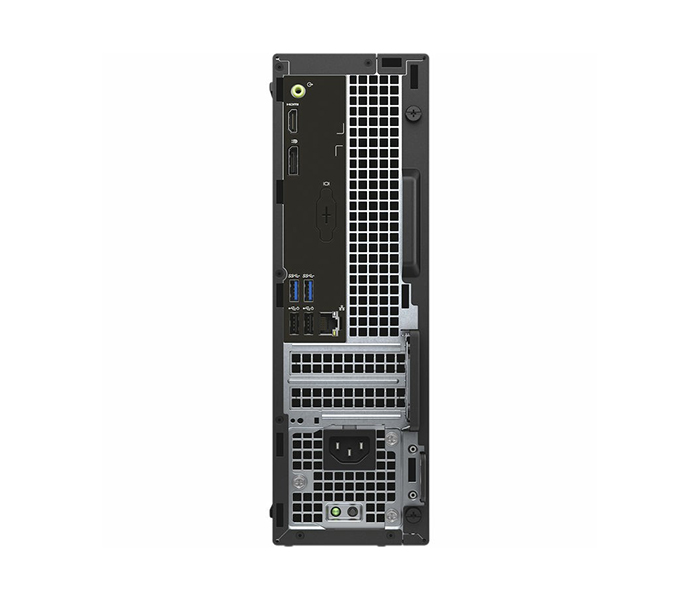 DELL COMPUTER OPTIPLEX 3050 HD Display Intel i3-7100 500GB HDD 4GB RAM Micro Tower Desktop - Black - Zoom Image 2