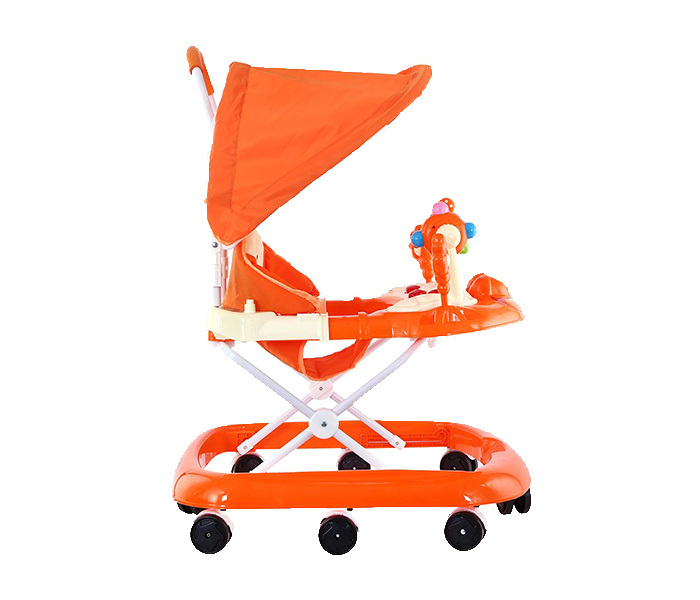 Baby Plus BP6002W Baby Walker - Orange - Zoom Image 1