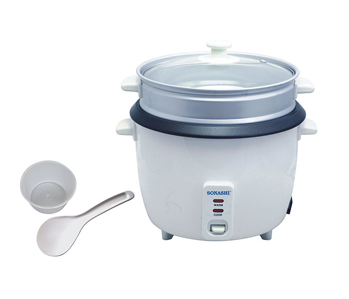 Sonashi SRC-328 2.8 Litre Rice Cooker with Steamer - Zoom Image 1