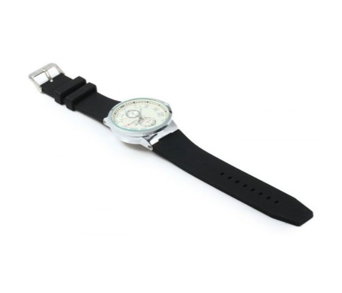 Curren 8160 Quartz Analog Watch For Men Black And White - Zoom Image 2