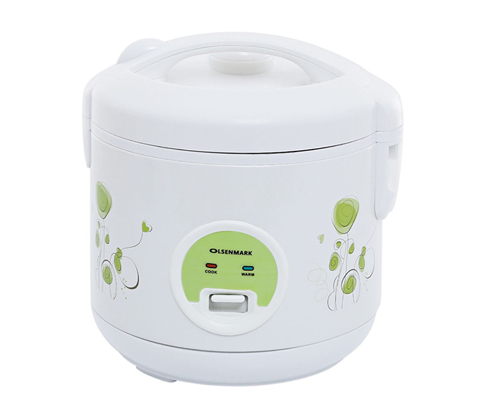 Olsenmark OMRC2121 1.2L 3 in 1 Rice Cooker, White - Zoom Image 2