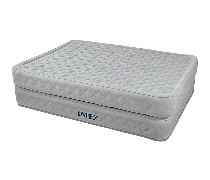 Intex ZX-66962 Inflatable Queen Size Supreme Air Flow Bed with Electric Pump - Zoom Image