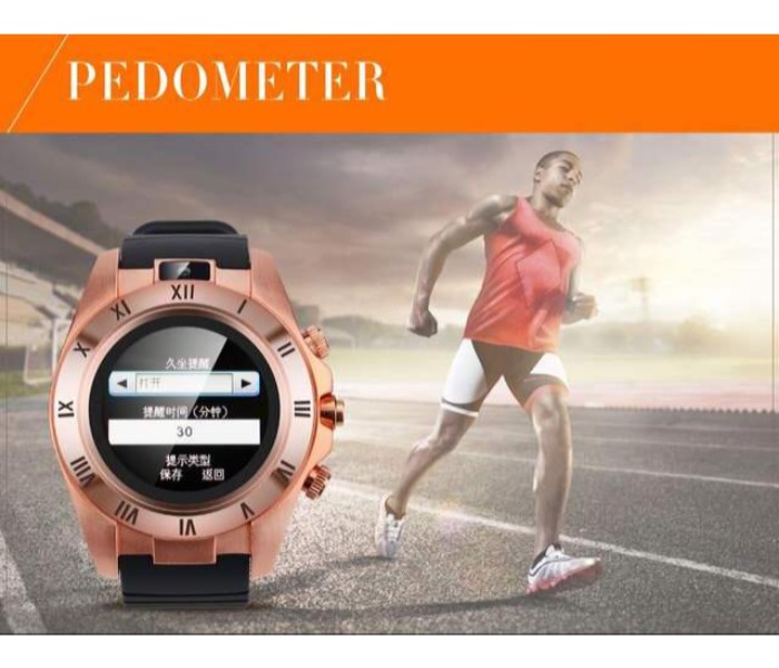 Heavy Stylish Sporty Bluetooth Smart Watch Phone with Camera, Memory Card and Sim Card Slot S5 Assorted - Zoom Image 1