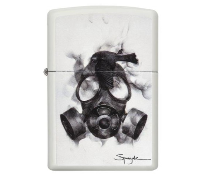 Zippo 29646 214 Spazuk Gas Mask Lighter Black and White - Zoom Image 4