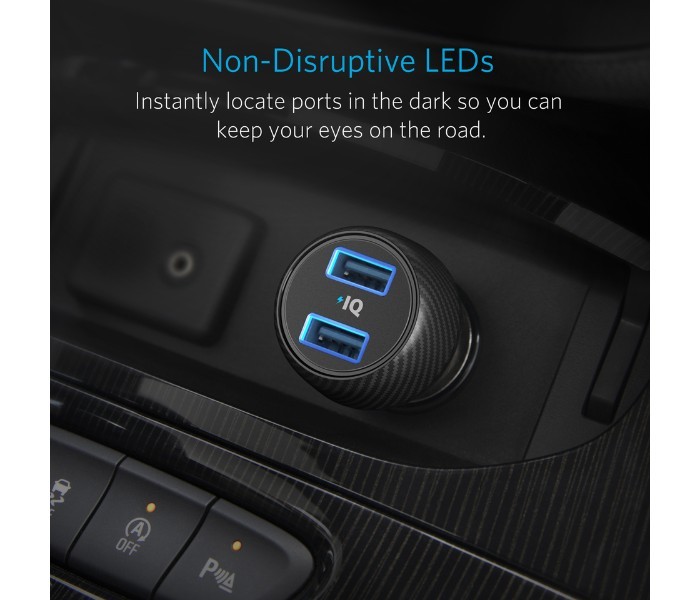 Anker A2212 PowerDrive Elite 2 Car Charger Black - Zoom Image 5