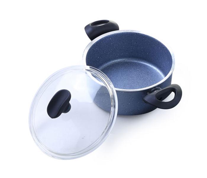 Royalford RF7194 22 cm Cookware and GlassLid with Granitium Coating - Zoom Image 2