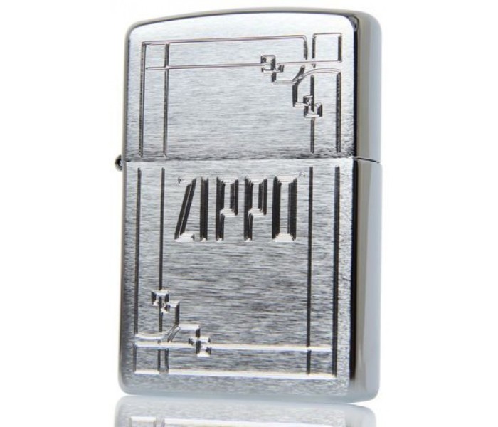 Zippo 29443 200 Logo Lighter Silver - Zoom Image 3