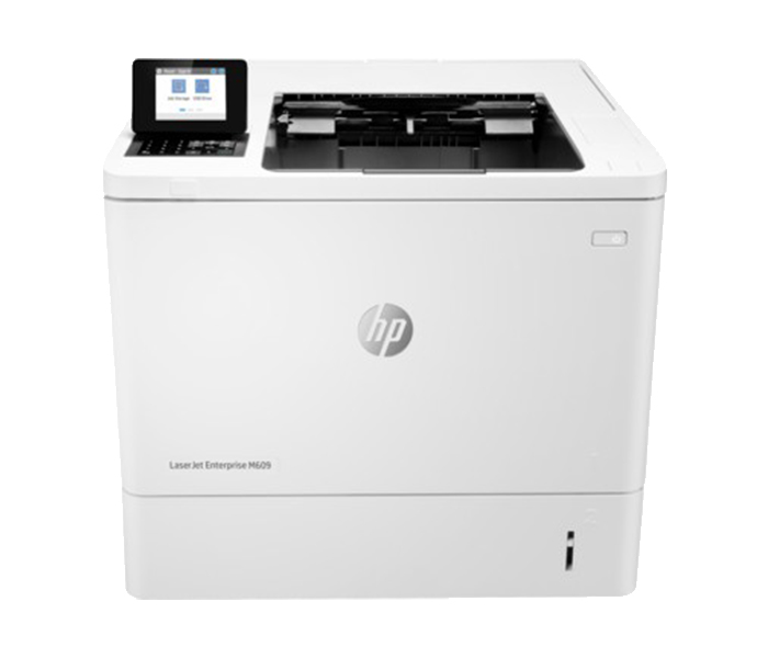 HP M609DN LaserJet Enterprise Laser Printer - White - Zoom Image 5