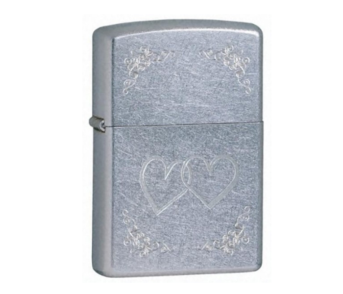 Zippo 24016-207 Heart To Heart Lighter Silver - Zoom Image