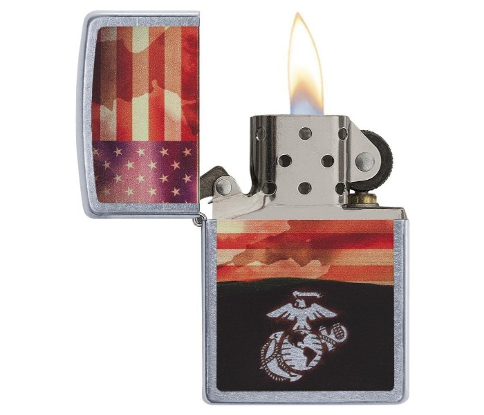 Zippo 29123 USMC Lighter Multicolor - Zoom Image 1