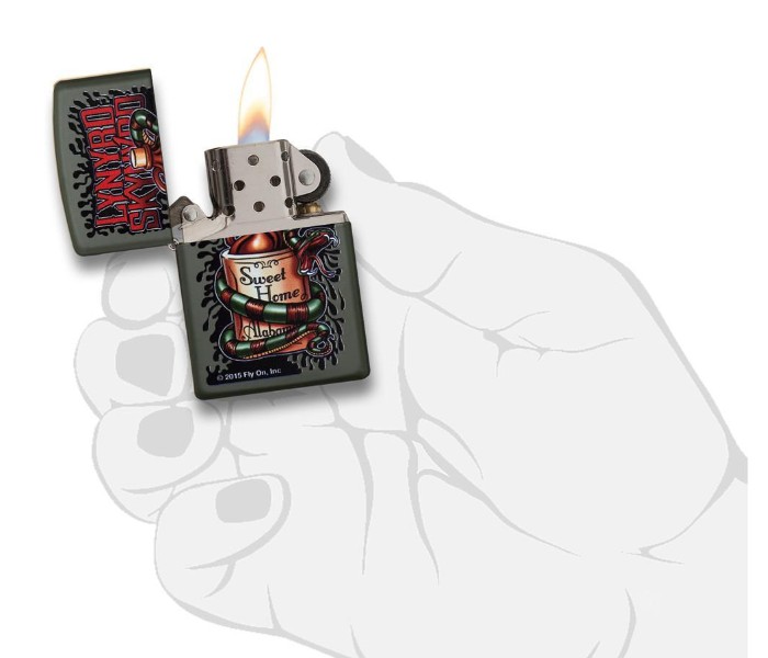 Zippo 29054 Lynyrd Skynyrd Sweet Home Alabama Lighter Multicolor - Zoom Image 3