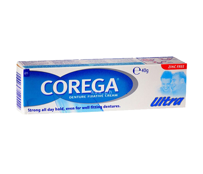 COREGA N13985480A Ultra Denture Fixative Cream - 40g - Zoom Image