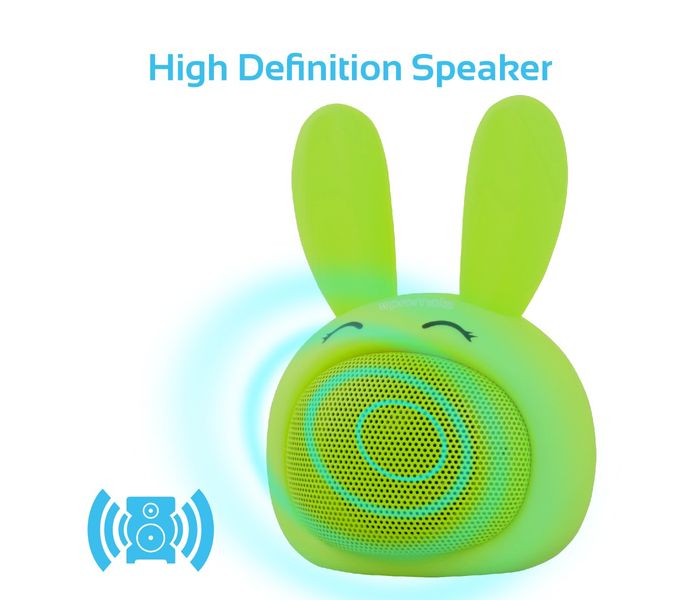 Promate Bunny Mini High Definition Wireless Bunny Speaker - Green - Zoom Image 1