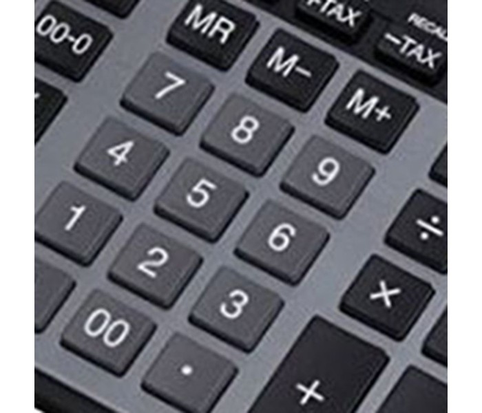 Citizen CTZ SDC 760 16 Digit Basic Calculator Black - Zoom Image 2