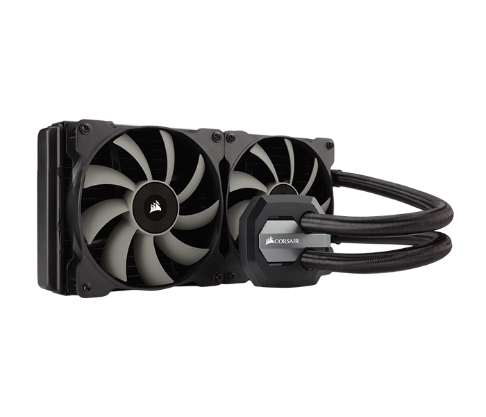 Corsair CW-9060027-WW Hydro Series H115i 280mm Extreme Performance Liquid CPU Cooler - Black - Zoom Image 6