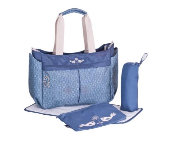 Okiedog 38003 Diaper Bag Tweet Tweet - Metro Blue - Zoom Image