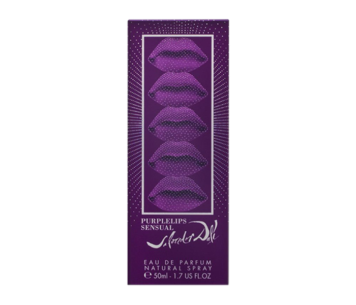 Salvador Dali 50ml Purple Lips Sensual Eau De Parfum Spray for Women - Zoom Image 2