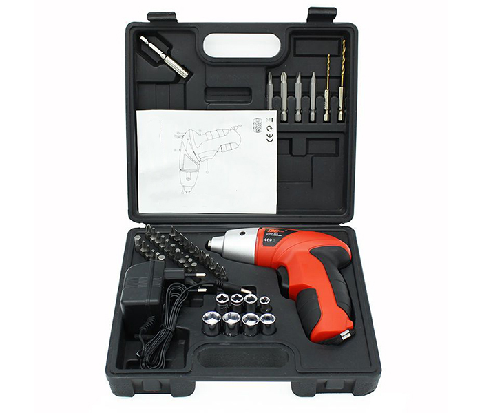 Tuoye Cordless Power & Hand Tool Kit with Screwdriver 45 PCs - Zoom Image 1