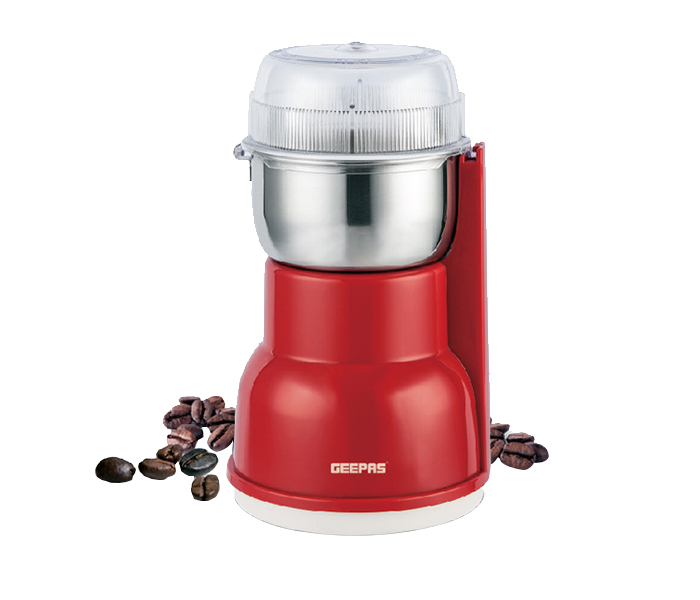 Geepas GCG5440 180 Watts Stainless Steel Coffee Grinder - Zoom Image