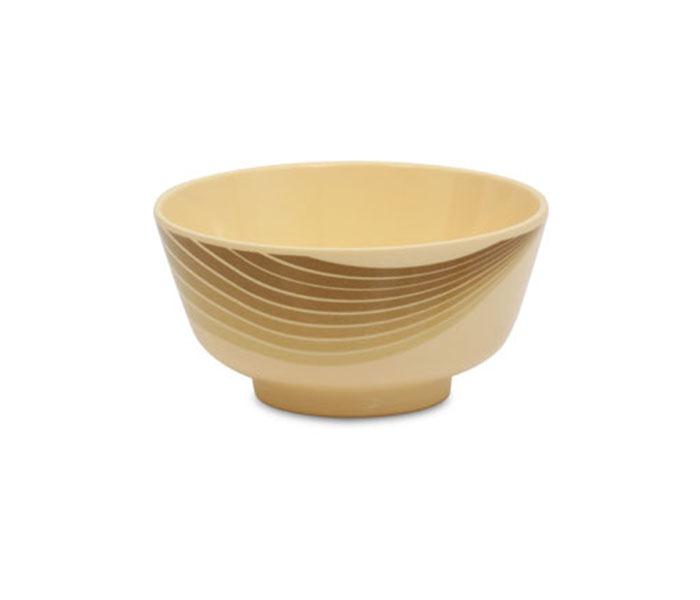 Royalford RF8182 4.5-inch Melamine Radiant Thai Rice Bowl - Brown - Zoom Image