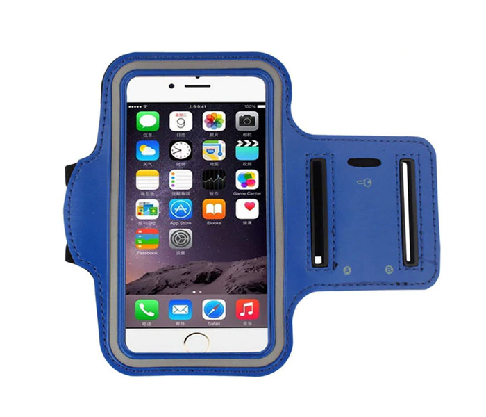 Zooni Running Sports Armband For Smartphones Under 4.7 Inches - Blue - Zoom Image 1