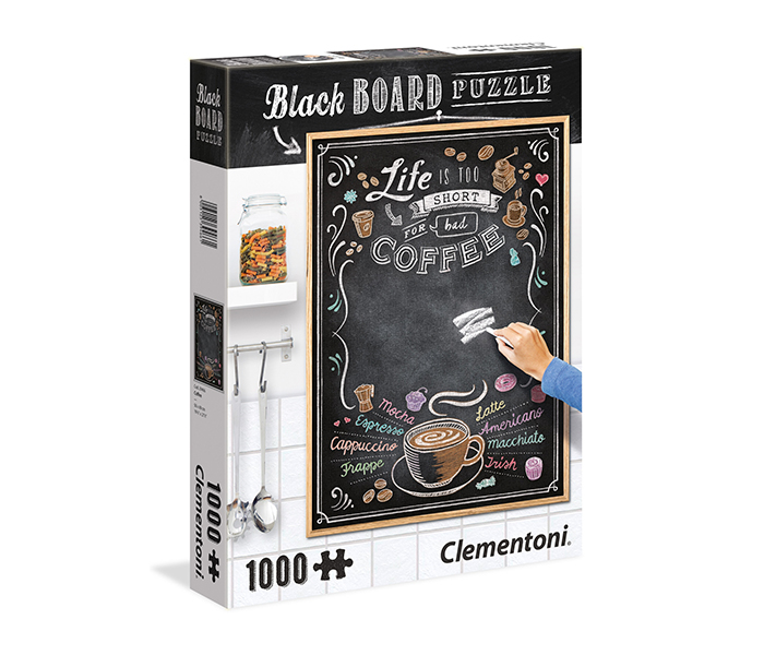 Clementoni 39466 Black Board Adult Puzzle - 1000 Pieces - Zoom Image 2