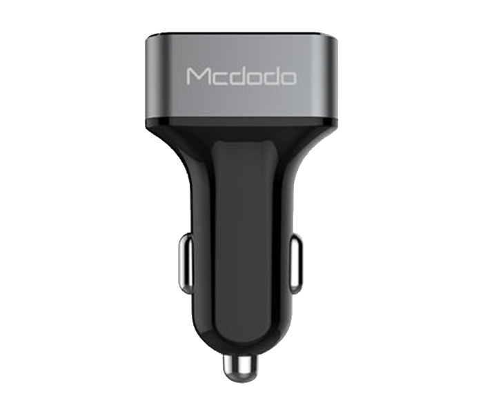 Mcdodo CC-2241 3.4A Three USB Ports Quick Car Charger - Gray - Zoom Image 2