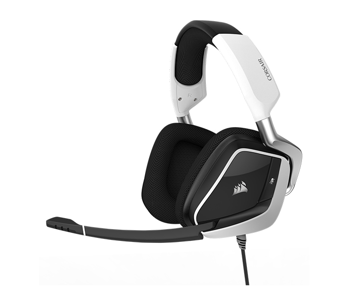 Corsair CA-9011155-NA Void Pro RGB USB Premium Gaming Headset with Dolby Headphone - White - Zoom Image 5