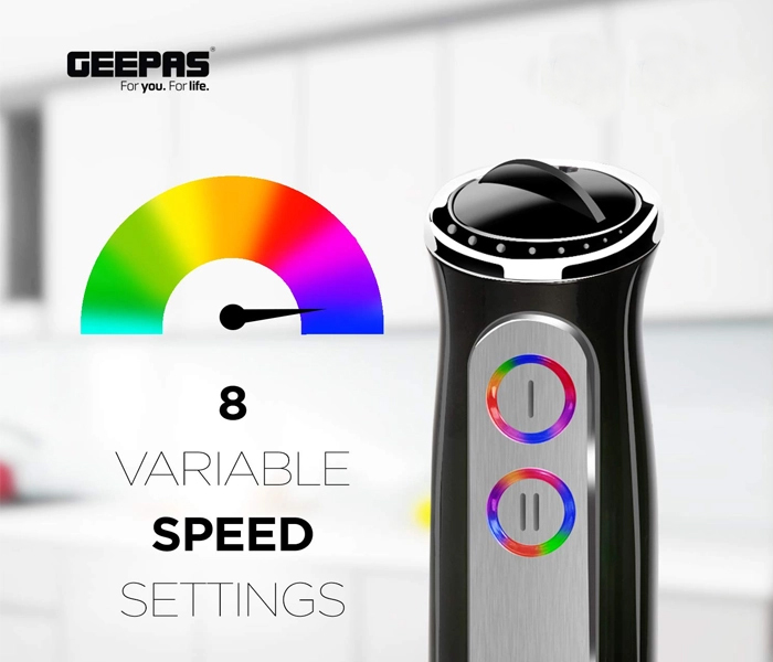 Geepas GHB43016UK 5 in 1 Hand Blender with 8 Speed - Zoom Image 3